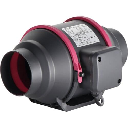 Household blower kitchen exhaust fan commercial powerful exhaust fan flow centrifugal fan round pressurized pipe exhaust fan