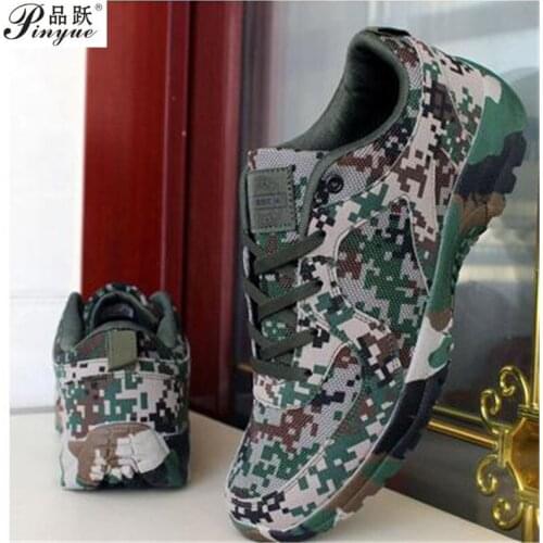 Camouflage Fashion Sneakers men Breathable Casual Shoes Men Army Green Trainers Plus Size 38-45 Shoes