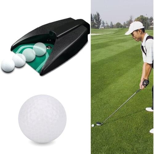 Newly Golf Automatic Putting Cup Return Machine Training Practice for Outdoor Garden Lawn