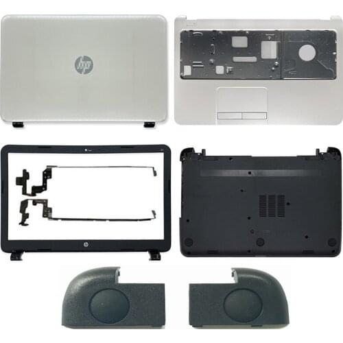 NEW Laptop LCD Back Cover/Front Bezel/Palmrest/Bottom Cover/Foot Pad For HP 15-G 15-R 15-T 15-H 15-Z 250 G3 255 G3 White