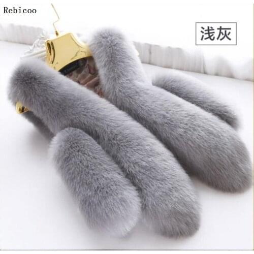 New Fashion winter womens fur vest coat Warm long vests fur vests Women faux fur vest coat outerwear jacket