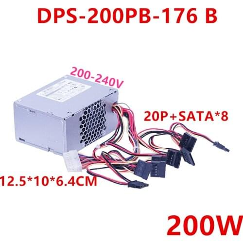 New Original PSU For Hanker SFX DVR 200W Power Supply DPS-200PB-176 B