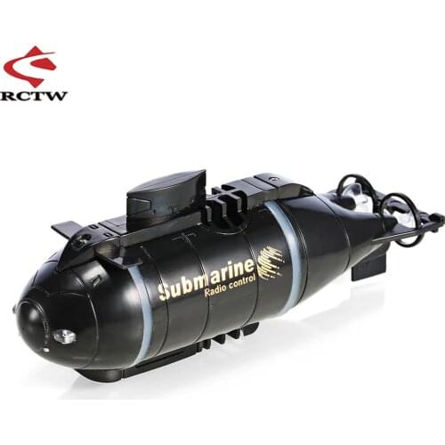 Updated Version Happycow 777-216 Mini RC Submarine Speed Boat Remote Control Drone Pigboat Simulation Model Gift Toy Kids