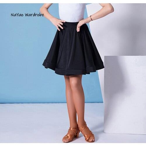 2021 New G2006 Kids Child Girls Latin Dance Dress Skirt Lotus Design Latin Dancing Clothes Belly Ballroom Tango Dresses