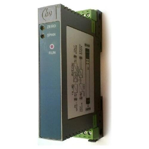 AC Voltage to DC Transducer Signal Isolation Transmitter, 0~10V 4~20mA DC Converter Analog Module DIN Rail