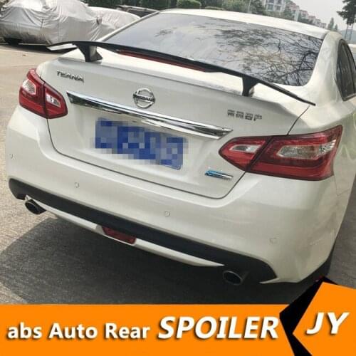 For Nissan Altima Spoiler 2016-2018 Altima spoiler TF High Quality ABS Material Car Rear Wing Primer Color Rear Spoiler