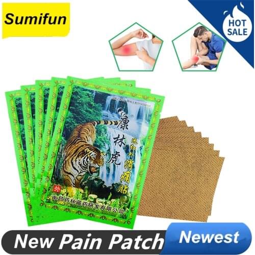 Tiger Plaster Body Pain Relaxation Tiger Balm Joint Pain Patch Medical Plaster Joints Painkiller Herbal Sticker Tiger Plaster