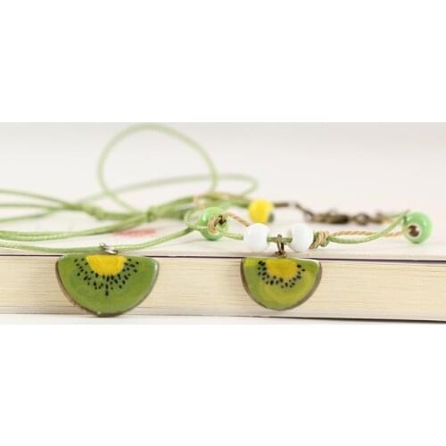 Womens Ceramic hand made DIY Bracelets Artware Retro bracelet for woman girl gift Fashion Jewelery wholesale #5182