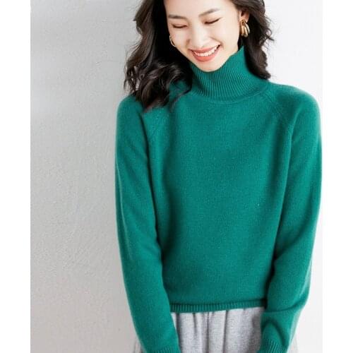 2021 autumn Drop shoulders soft warm Cashmere Sweaters female winter new women knitted pullover o neck base wool sweater jumpers