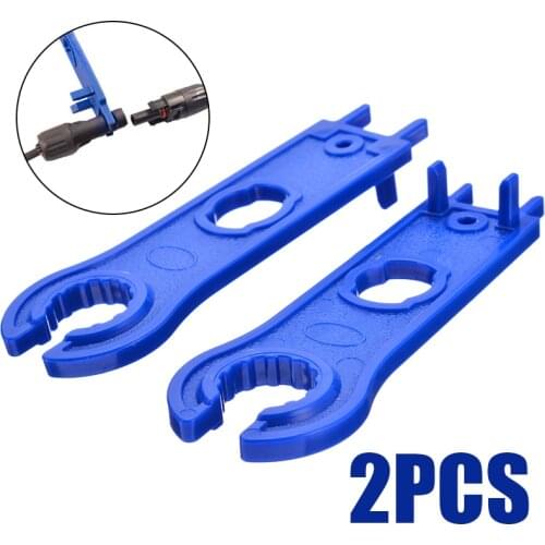 1 pair of SOLAR PV spanner Solar Panel Connector Disconnect Tool Spanners Wrench ABS Plastic Pocket Solar Connector Wrench