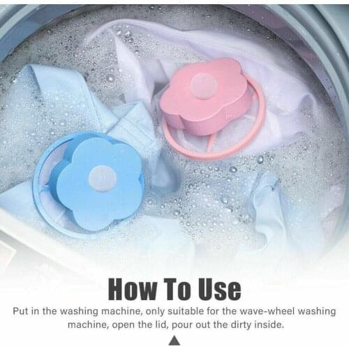 1pcs Washing Machine Hair Remover Durable Washing Machine Filter Floating Filter Cleaning Hair Bag Clothing Sponge E1C1