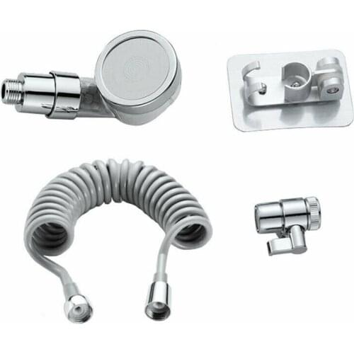 4pcs Bathroom Wash Sink Wall-Mounted Shower Head Faucet Modification Kit Handheld Spray Faucet Overhead Rainfall Tub Tap