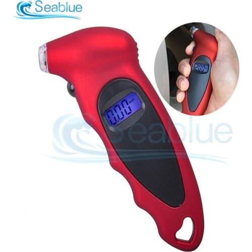 Tire Pressure Gauge Backlight High-precision Digital Tire Pressure Monitoring Car Tyre Air Pressure Gauge Meter LCD Display
