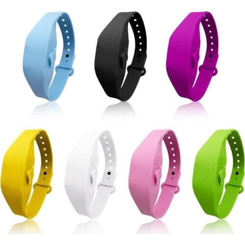 Hand Sanitizer Disinfectant Sub-packing Silicone Bracelet Wristband Hand Dispenser Wearable Hand Sanitizer Dispenser Pumps