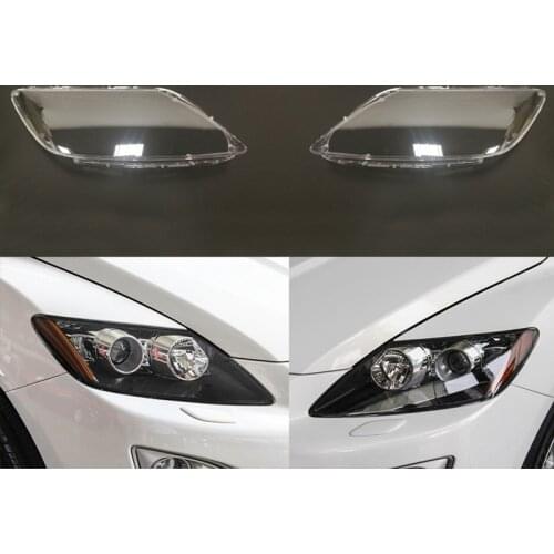 For Mazda CX7 CX-7 2008-2014 Clear Headlight Lens Cover Replacement Headlight Shell Cover Left&Right