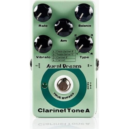 GUITAR Effect Pedal Aural Dream Clarinet Tone A Synthesizer Guitarra pedal Guitar Accessories Parts