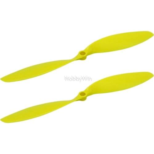 HobbyLord ST-550C-028 Yellow Propeller 1038 CCW 2PCS for RC Multirotor Quadcopter FPV Drone