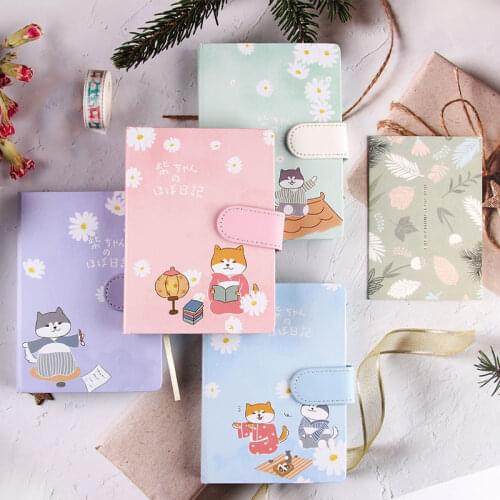 Class Notepad Thickened Hard Shell Notebook Diary Hand Book Planner School Supplies Notebook