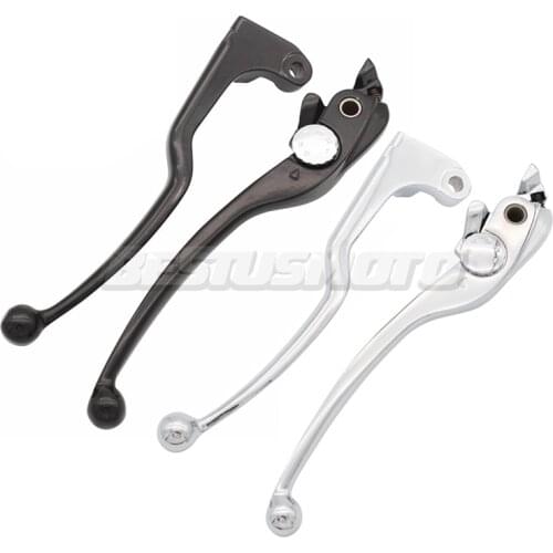 Motorcycle Left/Right Black /Chrome Brake Clutch Levers For Honda CBR600RR CBR 600RR 600 RR 2003 2004 2005 2006