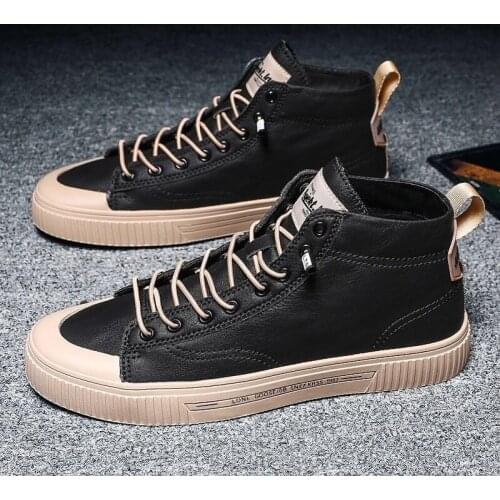 2021 New High Top Mens Shoes Sports High Board Shoes White Shoes Fashion Spring Summer Tenis Masculino Zapatillas Hombre