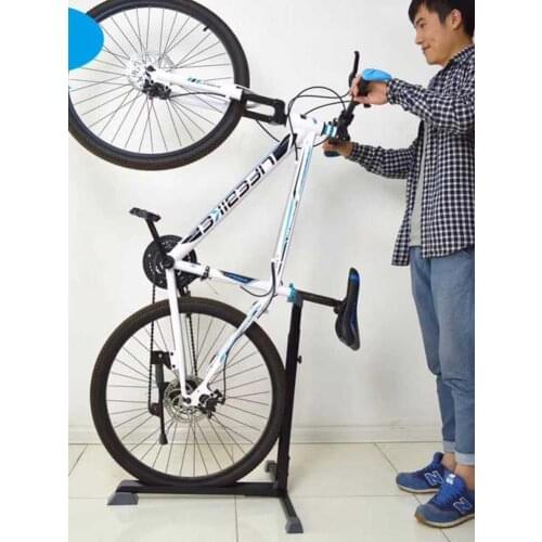 Bicycle Stand Parking Holder Support Portable Indoor Vertical Bracket Back-to-back Support Racing Road Bicycle Bike Accessories