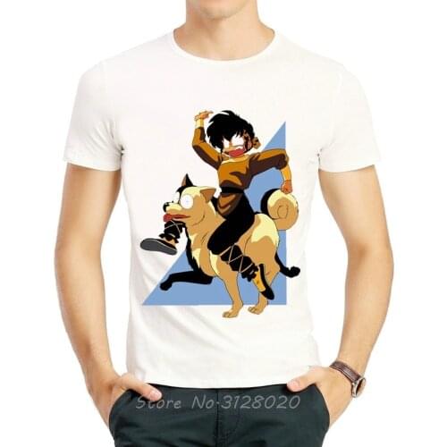 Ranma 1/2 T-Shirt Fashion Anime White Short Sleeve Cartoon Ranma T Shirt Top Tees tshirt Unisex Saotome Genma T-shirt