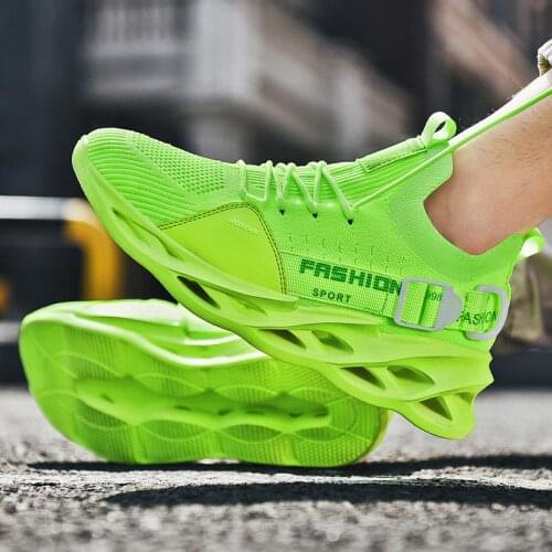 Plus Size Summer Non-slip Men Sport Shoes Male Sneakers Mens Sports Shoes New Mens Running Shoes Rubber Hard-wearing GMA-0761