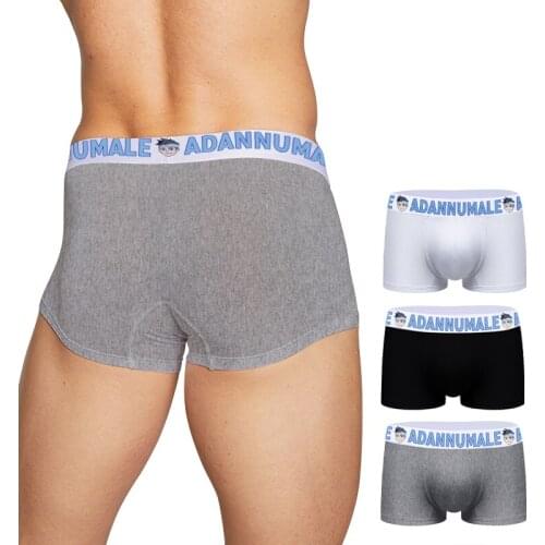 Sexy Men Underwear Boxer Shorts Cotton Mans Underpants Boxers Breathable Male Panties Funny Boxershorts New Arrvial AD7104