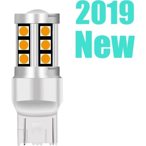 1Pcs T20 7443 W21/5W High Quality 3030 LED Car Tail Bulbs Brake Lamp Turn Signals Auto Daytime Running Light Red White Yellow
