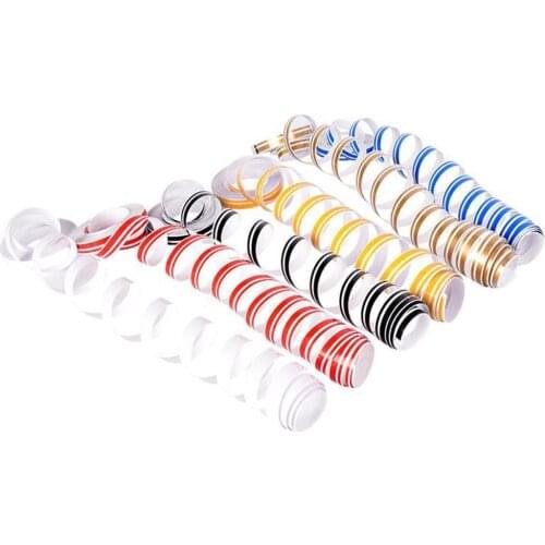 12mm PinStripe Pin Stripe Tape Decal Vinyl Car Stickers Gold Double Steamline Silver Motorcycle Car Accessory Line White St S6L5