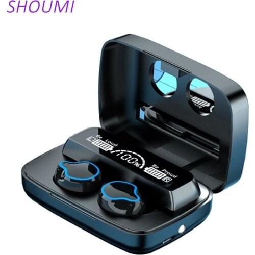 M9 Makeup Mirror Earbud TWS Wireless Bluetooth Earphon CVC Air Stereo Pod With Mic Waterproof For Xiaomi Apple Girl Friend Gift