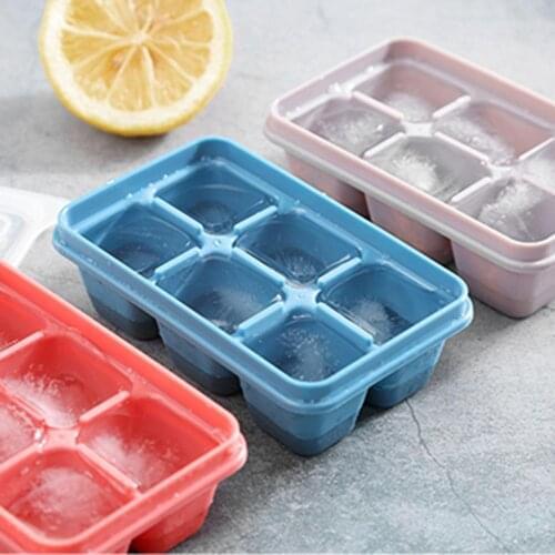3PC 15 Grid Food Grade Silicone Ice Tray Home with Lid DIY Ice Cube Mold Square Shape Ice Cream Maker Kitchen Bar Accessories