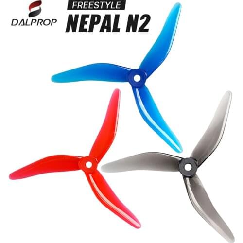 6Pairs/12Pairs Upgraded DALPROP Nepal N2 T5142.5 5.1inch Cyclone Propeller 3 Blade FPV Propeller CW CCW POPO for RC Racing Drone