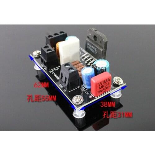 68W 4 ohms DC dual 20-28V LM3886 TF Amplifier Board HIFI Fever Class Mono home Audio Amplifier Board 62*38MM