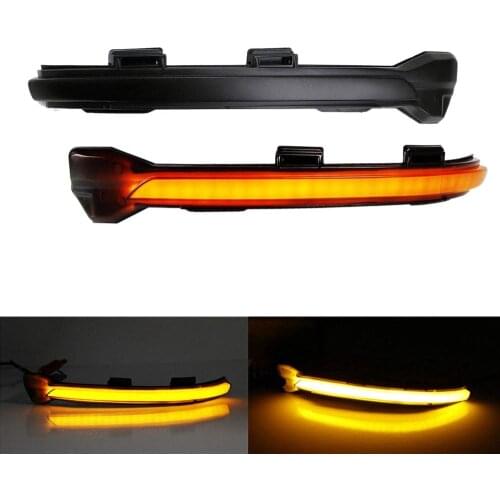 Car Dynamic Turn Signal Led Rearview Mirror light Indicator For Golf 7 MK7 Mk7 7.5 7 R Gtd Car Turn Signal Side Mirror Lights