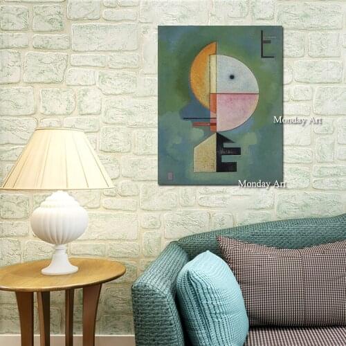 Large High Quality Wassily Kandinsky Brand Figure Oil Painting On Canvas Hand painted Abstract Modern Home Wall Decor Picture