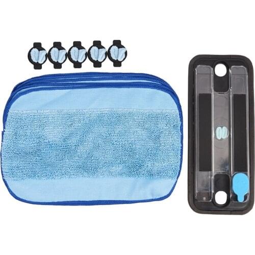 Parts for Irobot Braava 380t 380T 320 Mint 4200 5200 Vacuum Cleaner Mop Pad Pro-Clean Mopping Clean Reservoir Pad Wick Cap & Mop