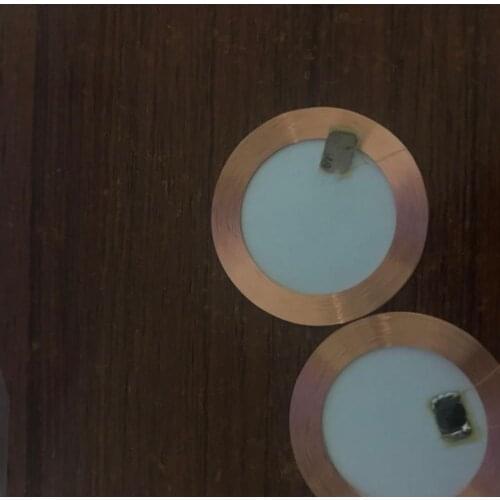 Diameter 28MM Low frequency LF COB + antennas 125KHZ welding T5577 chip welding antenna T5557 Coil 100pcs/Lot