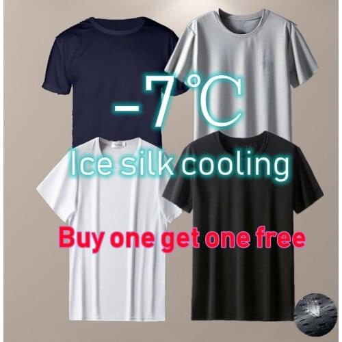 Ice Silk T-shirt Short Sleeves Breathable Mesh Quick-drying And Loose Sports Top 2 Pieces Sports T-shirt