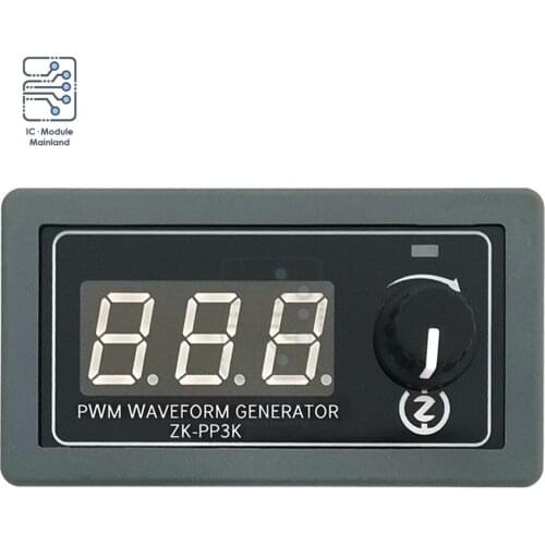 PP3K PP4K Digital Display PWM Pulse Generator LED Motor Speed Dimming Controller for Adjustable Motor Light Speed Control