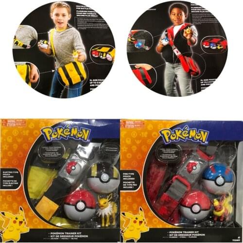 Pokemon Toy Belt Backpack Pokemon Ball Ibrahim Movik Little Fire Dragon Wonderful Frog Pokemon Seed Doll