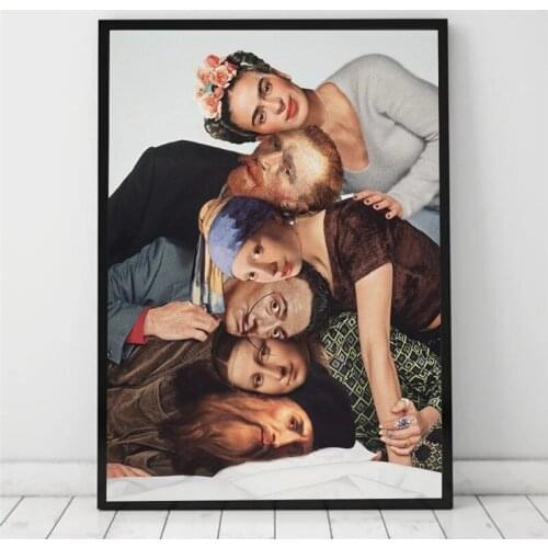 Great Master Van Gogh and Mona Lisa Canvas Painting Artist Art Posters and Prints Wall Art Picture Living room Study Home Decor