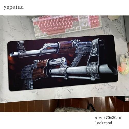 CSGO pad mouse Kawaii computer gamer mouse pad 700x300x3mm padmouse big wrist rest mousepad ergonomic gadget office desk mats