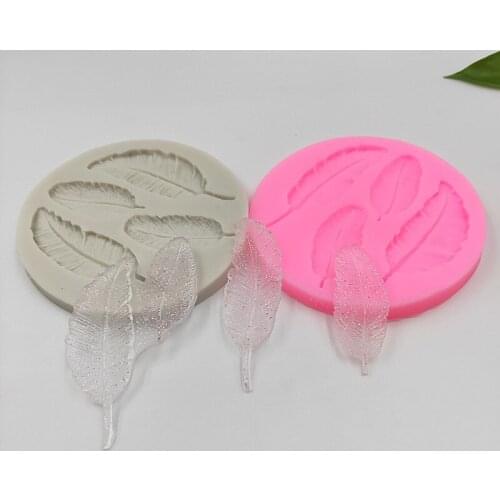 Leather Wing Fondant Silicone Mold Cake Decorating Tools Kitchen Assessories Bakeware Sugarcraft Moulds