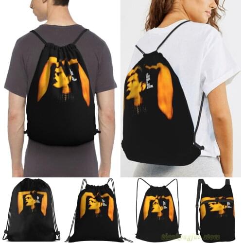 Lou Reed Rock N Roll Animal Men Outdoor Travel Gym Bag Waterproof Drawstring Backpack Women Fitness Swimming Bag