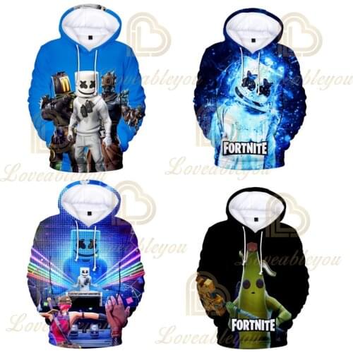 The Newest Fortnite 3D Print Hoodies Sweatshirts Men Women Hoodie Fashion Autumn Boys Girls Pullovers