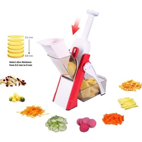 ONCE FOR ALL. Kitchen Accessories Slice Julinner Dice Vegetable Slicer, Mandoline Slicer, Food Chopper