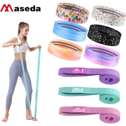 MASEDA Fitness Pilates Accessories Adjustable Sport in House Gymnastics For Yoga Fitness Rubber Bands Body Exercise lose weight