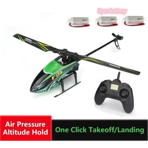 Alloy RC Helicopter 2.4G Remote Control Aricraft with LED Light RC Toy One Key Takeoff/Landing Power Motor 20Mins Flight Model
