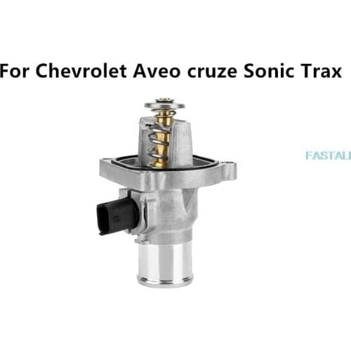 For Chevrolet Aveo cruze Sonic Trax engine thermostat assembly coolant thermostat high quality durable Free shipping